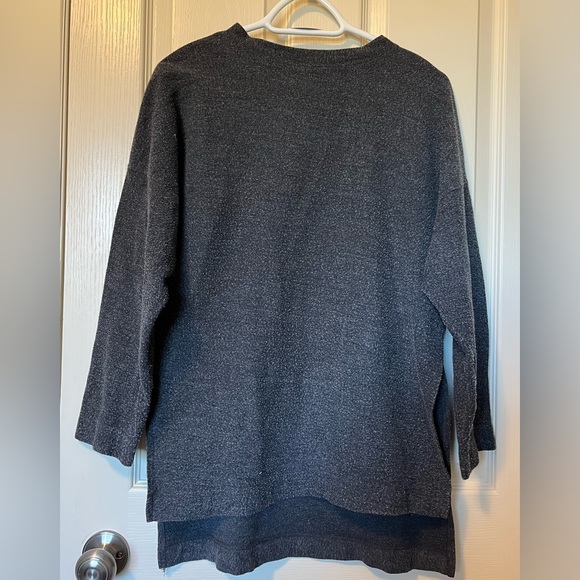 OAK & FORT Gray Sweater - Picture 1 of 4